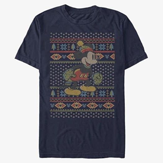 T-shirt Merch Disney Mickey Classic - Vtg Mickey Sweater Unisex T-Shirt Navy Blue