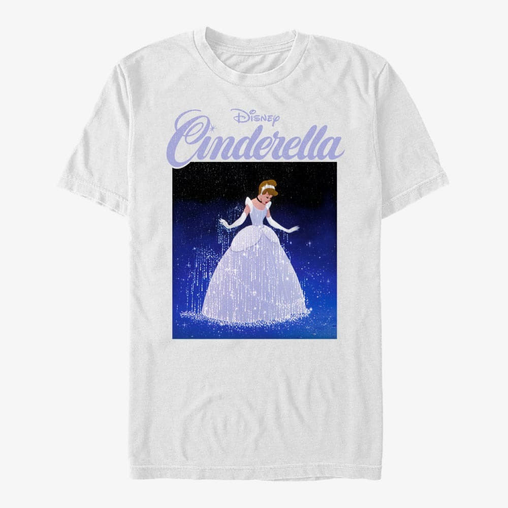 majice kratkih rukava Merch Disney Cinderella - Square Cindy Unisex T-Shirt White