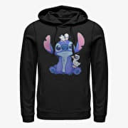 Merch Disney Classics Lilo & Stitch - Cute Ducks Unisex Hoodie Black