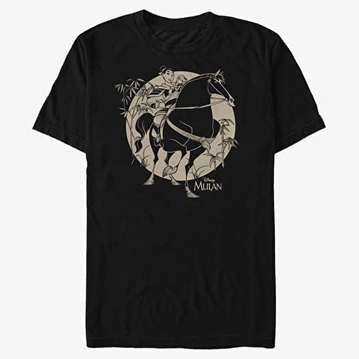 T-shirt Merch Disney Mulan - BAMBOO SHOOTS Unisex T-Shirt Black