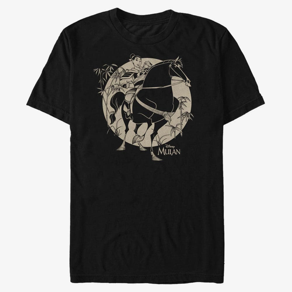 T-shirts Merch Disney Mulan - BAMBOO SHOOTS Unisex T-Shirt Black