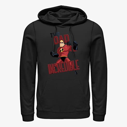 Pulóver Merch Disney Incredibles - This Dad Unisex Hoodie Black