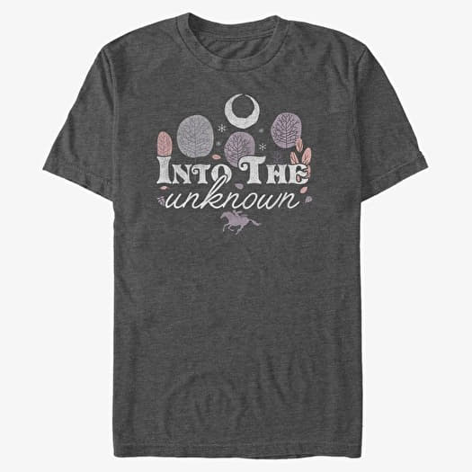 T-shirt Merch Disney Frozen 2 - Into The Unknown Unisex T-Shirt Dark Heather Grey