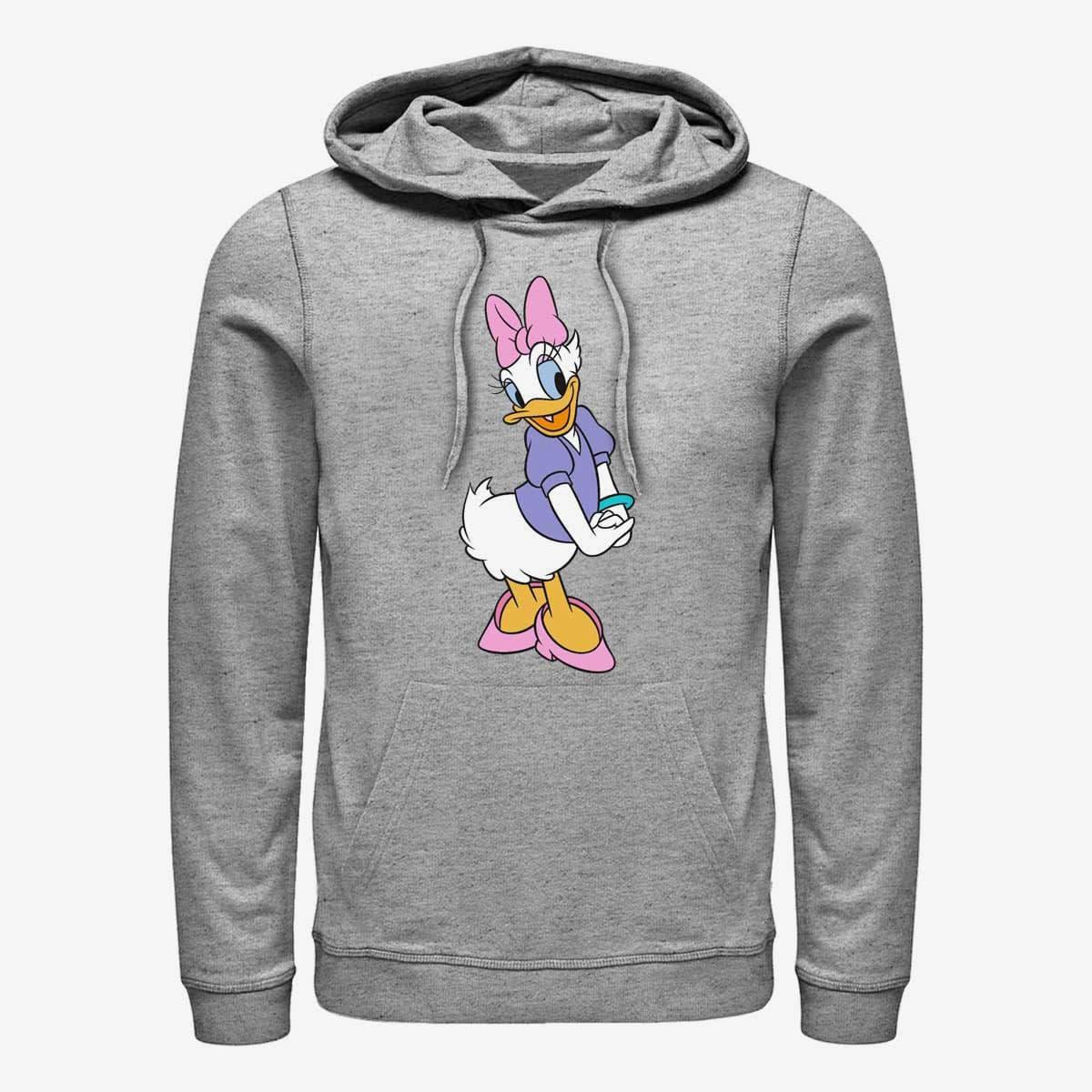 Sweatshirts Merch Disney Classic Mickey Traditional Daisy Unisex Hoodie Heather Grey Queens