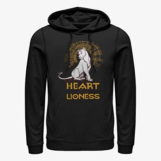 Mikina Merch Disney The Lion King: Live Action - Lioness Heart Unisex Hoodie Black