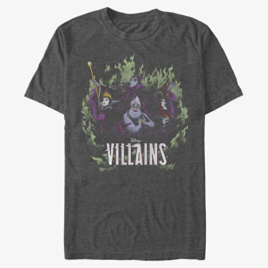 T-shirt Merch Disney Villains - Children of Mayhem Unisex T-Shirt Dark Heather Grey