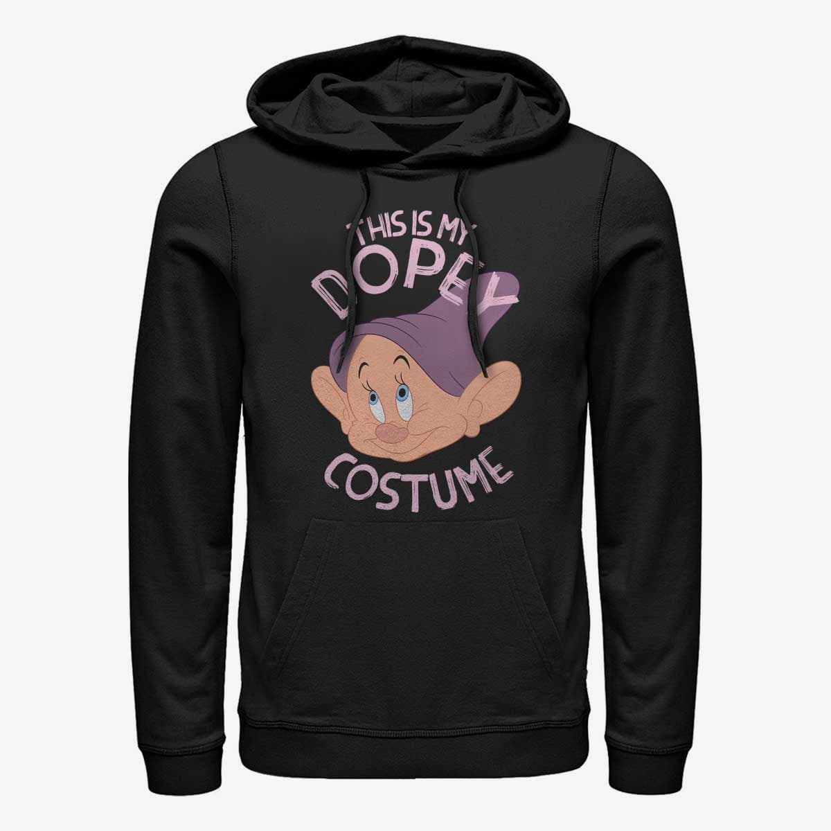 Felpe Merch Disney Snow White - Dopey Costume Unisex Hoodie Black
