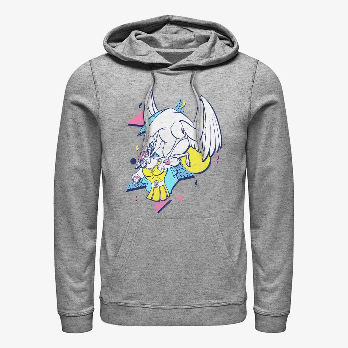 Hættetrøjer og sweatshirts Merch Disney Hercules - Herc 90s Vibe Unisex Hoodie Heather Grey