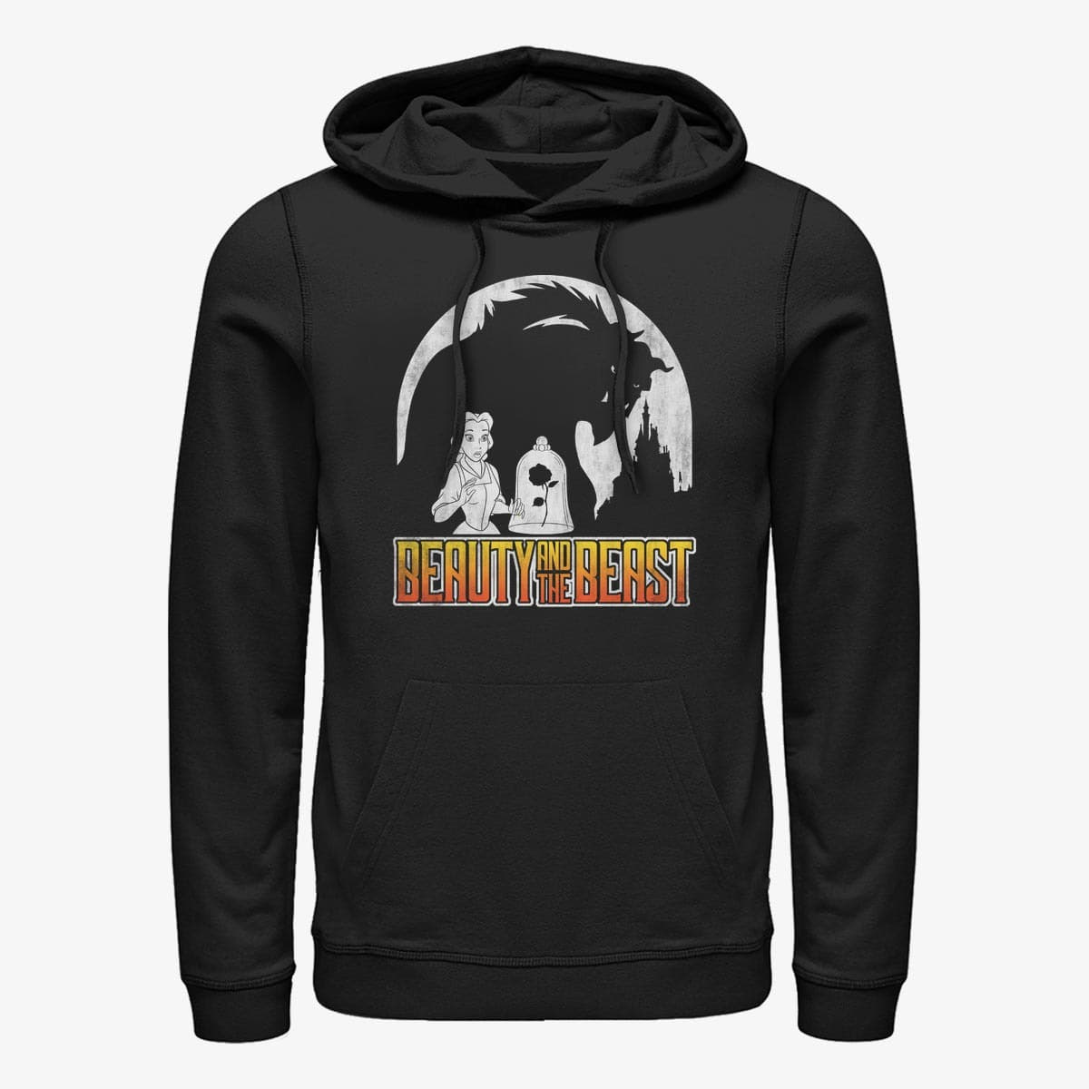 Kapuutsikud ja kampsunid Merch Disney Beauty & The Beast - Dark Beast Unisex Hoodie Black