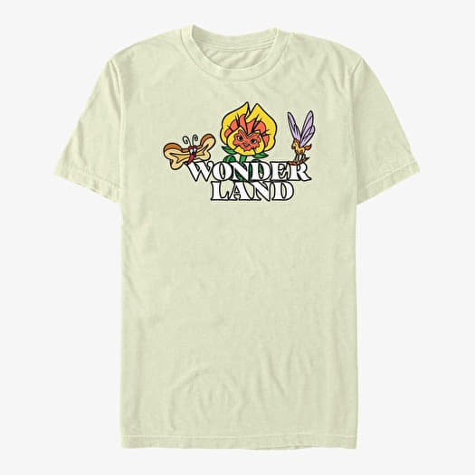 T-shirt Merch Disney Alice In Wonderland - ALICE IN FLOWERLAND Unisex T-Shirt Natural