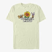 Merch Disney Alice In Wonderland - ALICE IN FLOWERLAND Unisex T-Shirt Natural