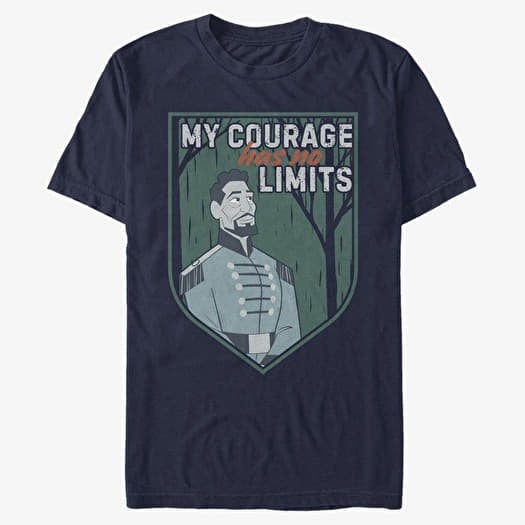 T-shirt Merch Disney Frozen 2 - Mattias Courage Unisex T-Shirt Navy Blue