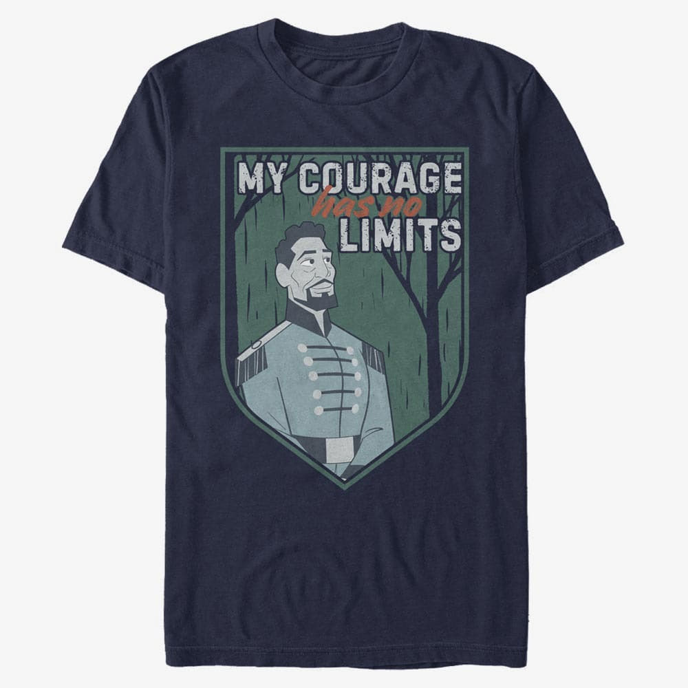 T-shirts Merch Disney Frozen 2 - Mattias Courage Unisex T-Shirt Navy Blue
