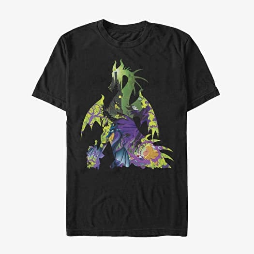 Tricou Merch Disney Sleeping Beauty - Dragon Form Unisex T-Shirt Black