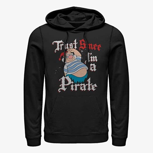 Pulóver Merch Disney Peter Pan - Smee Pirate Unisex Hoodie Black