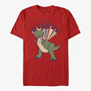 Merch Disney Toy Story 1-3 - Hugger Rex Unisex T-Shirt Red