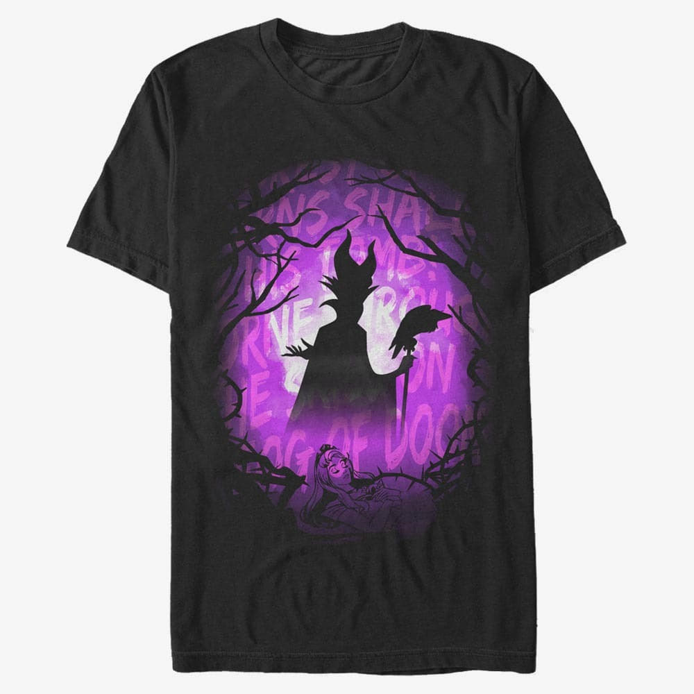 T-Shirts Merch Disney Sleeping Beauty - Looming Doom Unisex T-Shirt Black
