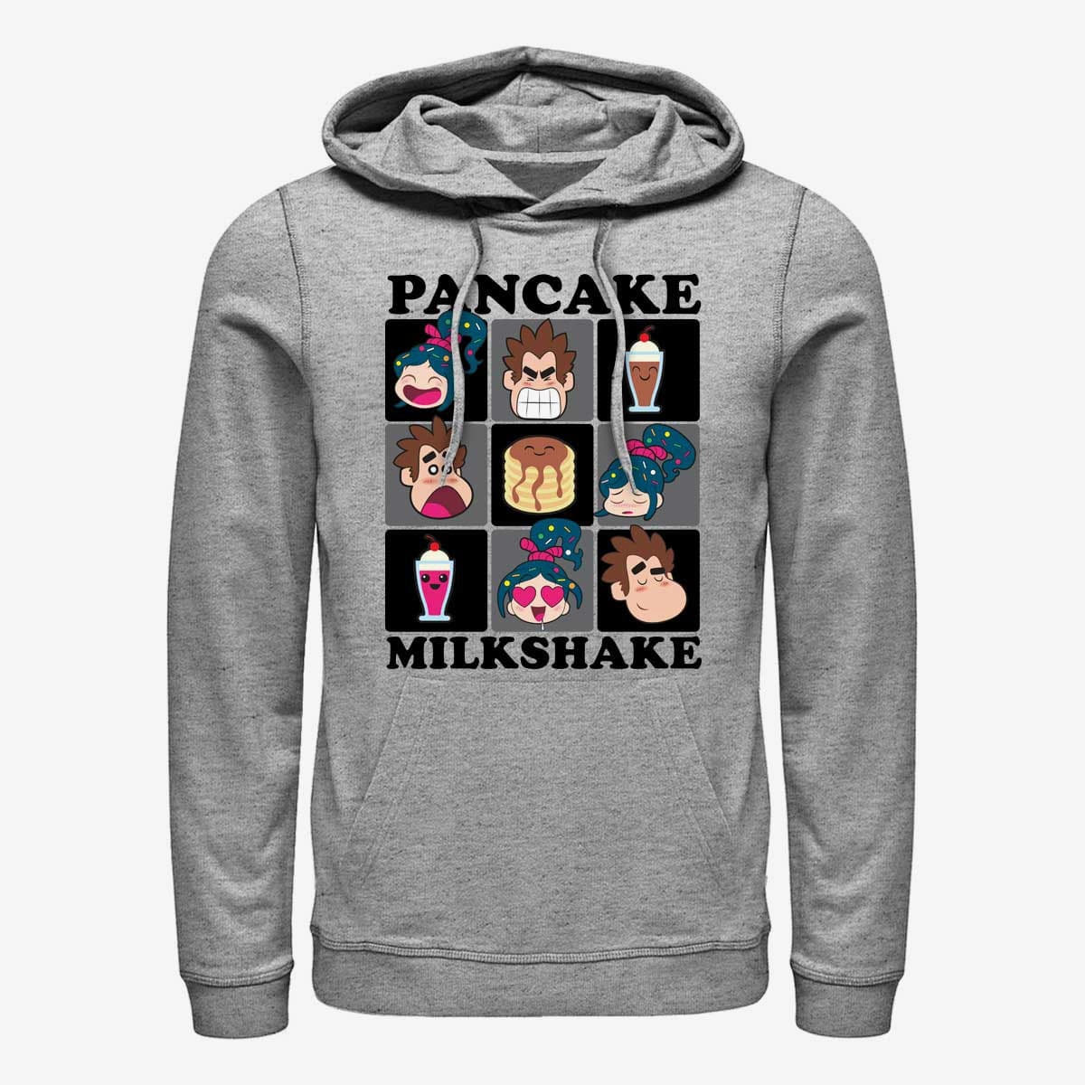Felpe Merch Disney Wreck-It Ralph 2 - Milkshake Squared Unisex Hoodie Heather Grey