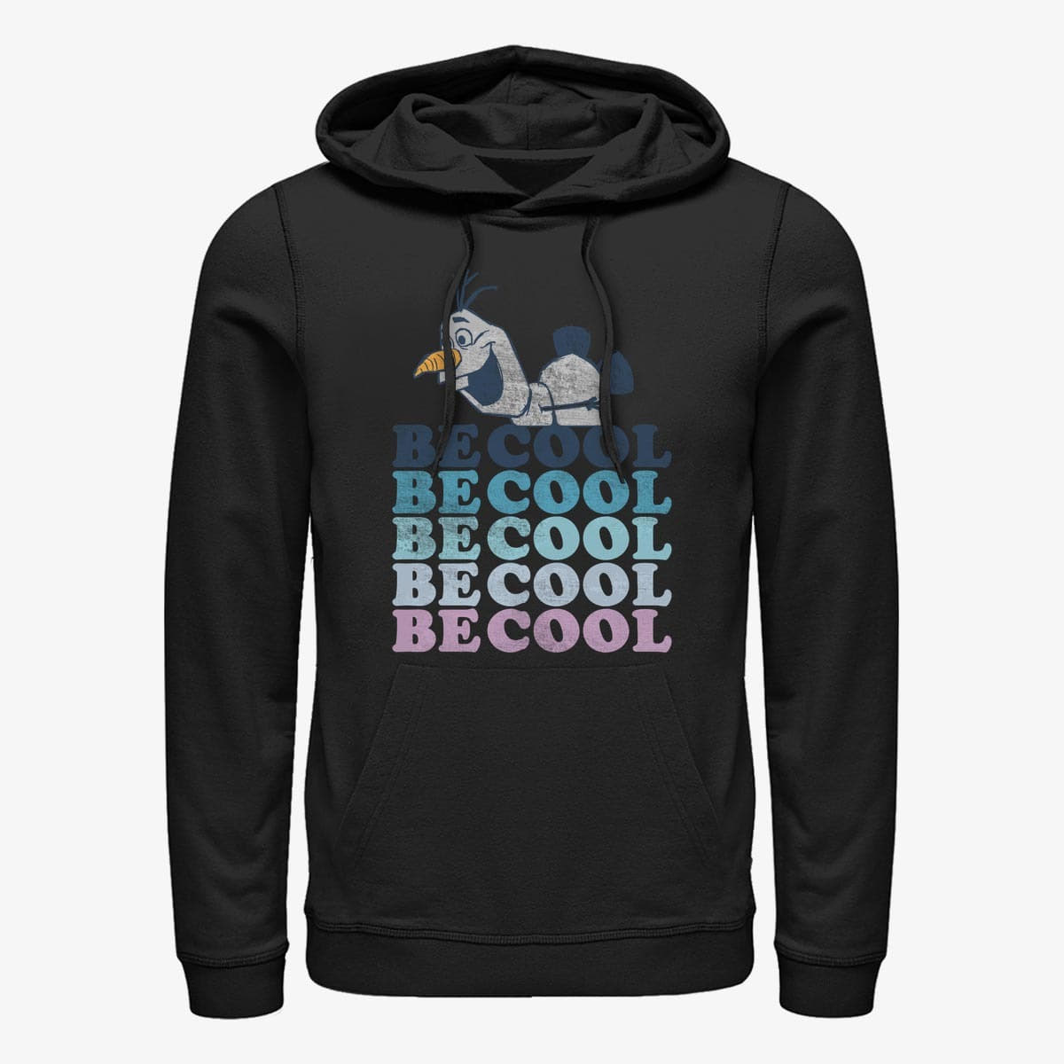 Felpe Merch Disney Frozen 2 - OLAF BE COOL Unisex Hoodie Black