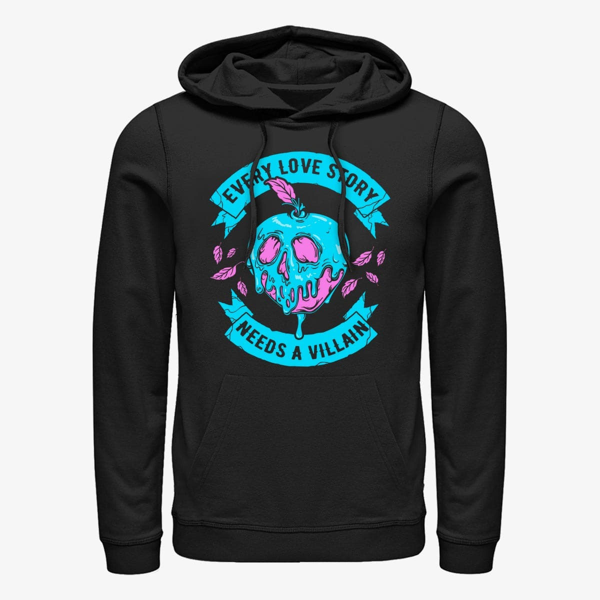 Hoodies and sweatshirts  Merch Disney Snow White - Love Story Villain Unisex Hoodie Black