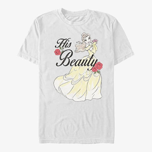 T-shirt Merch Disney Beauty & The Beast - His Beauty Unisex T-Shirt White