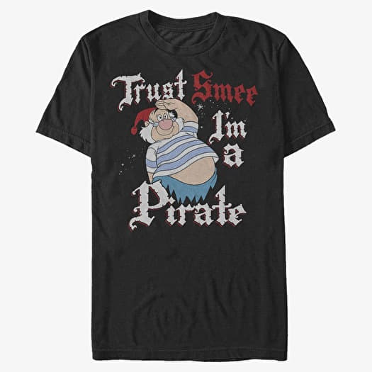 Merch Disney Peter Pan - Smee Pirate Unisex T-Shirt Black