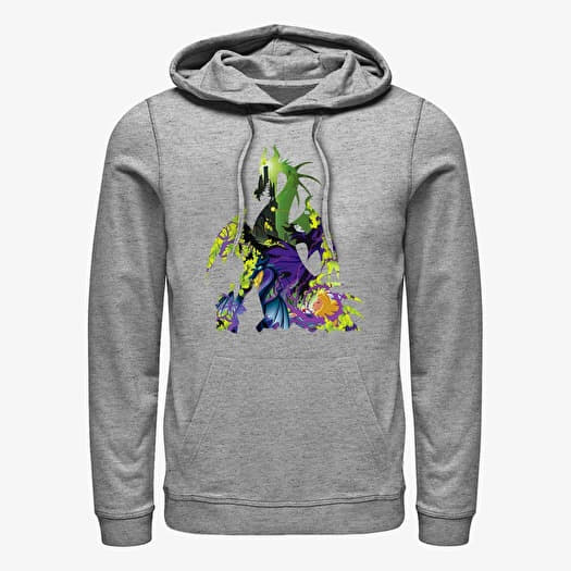 Sweatshirt Merch Disney Sleeping Beauty - Dragon Form Unisex Hoodie Heather Grey