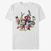 Merch Disney Mickey Classic - HOLIDAY GROUP Unisex T-Shirt White