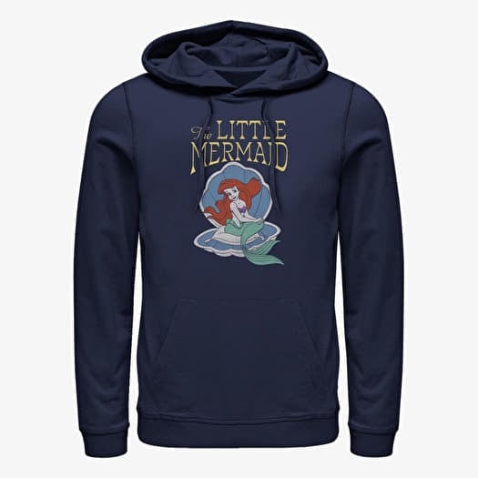 Majica Merch Disney The Little Mermaid - LITTLE MERMAID Unisex Hoodie Navy Blue