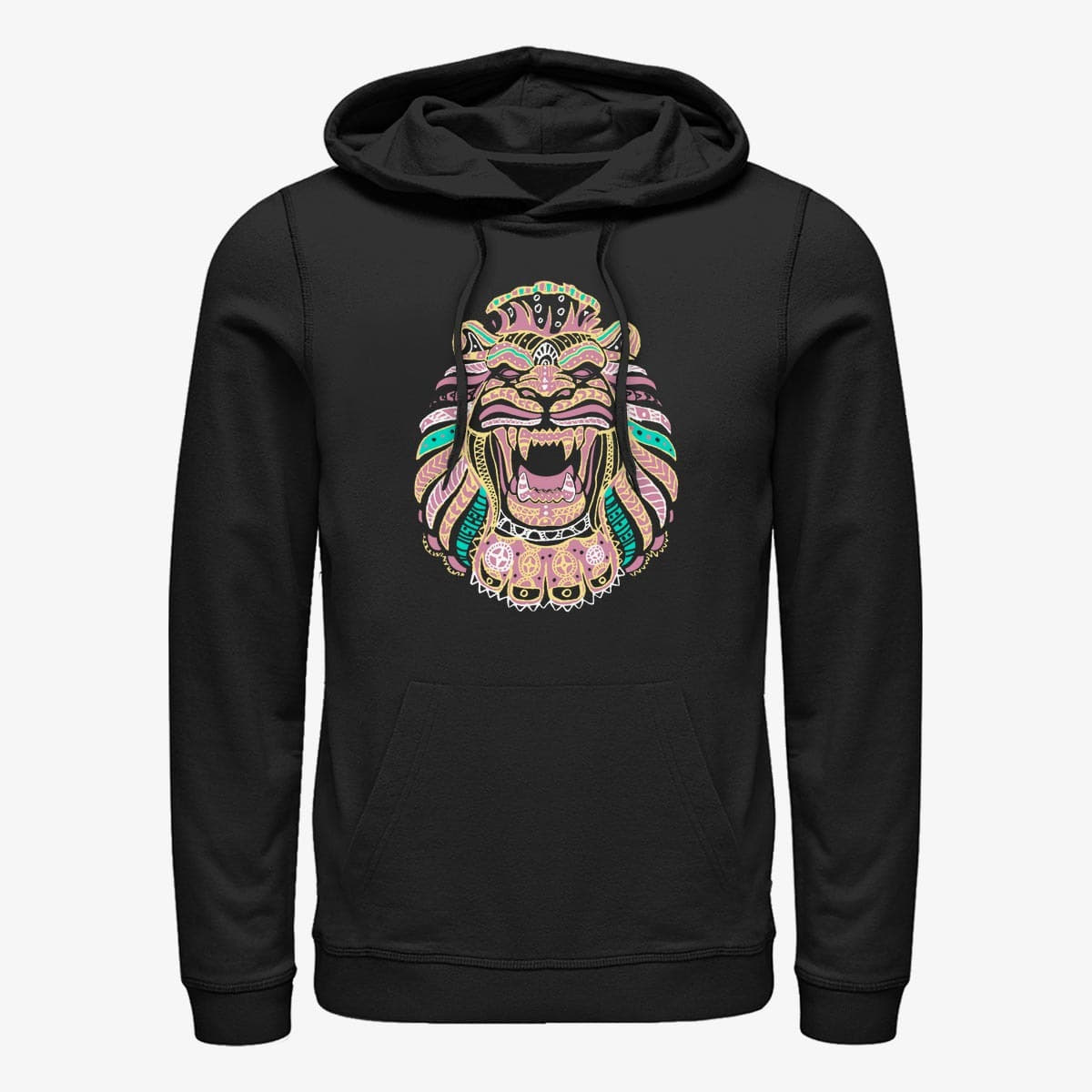 Kapucnis pulóverek és pulcsik Merch Disney Aladdin: Live Action - Aladdin Lion Unisex Hoodie Black