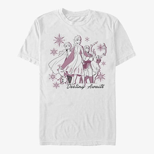 T-shirt Merch Disney Frozen 2 - Destiny Awaits Unisex T-Shirt White