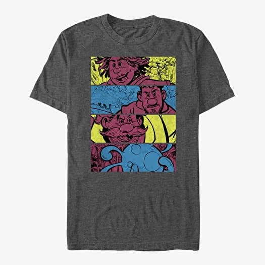Majica Merch Disney Strange World - Adventurer Bars Unisex T-Shirt Dark Heather Grey