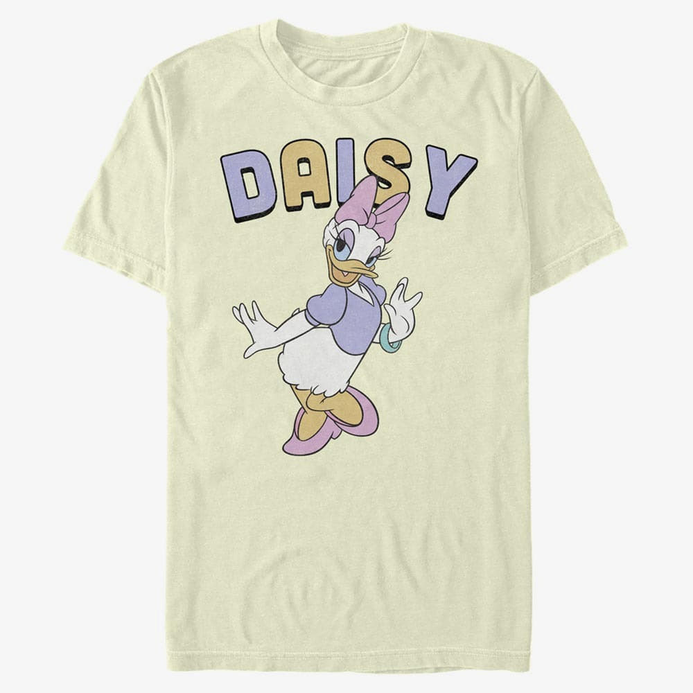 T-Shirts Merch Disney Classic Mickey - Daisy Duck Unisex T-Shirt Natural