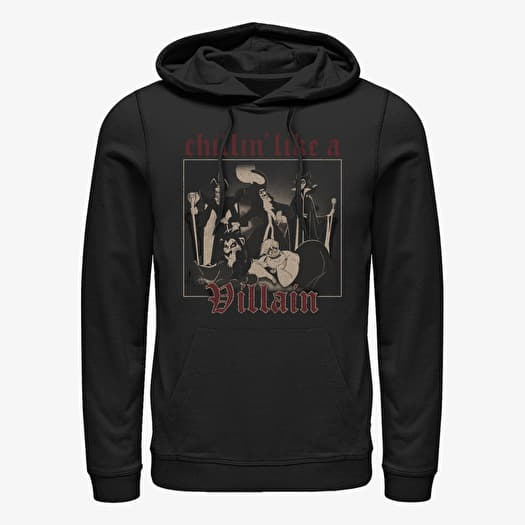 Sweatshirt Merch Disney Villains - Villain Chill Unisex Hoodie Black
