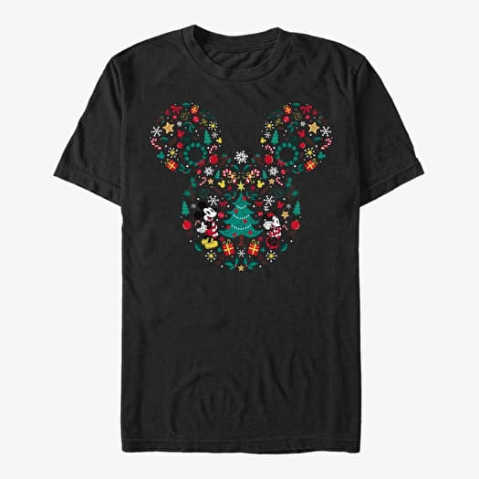 Μπλουζάκι Merch Disney Mickey Classic - Icon Ear Fill Unisex T-Shirt Black