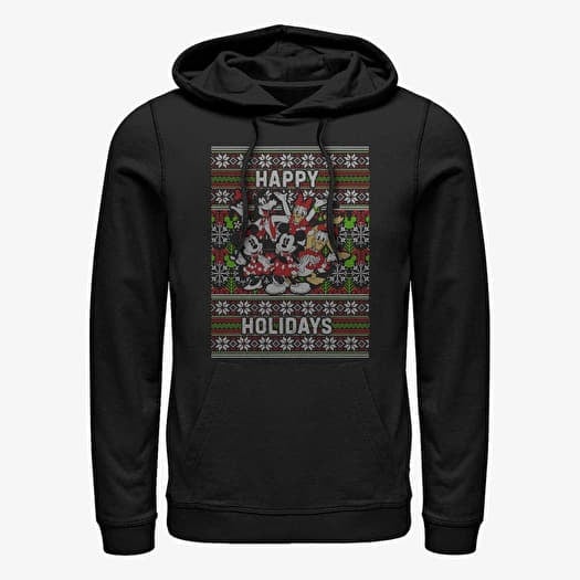Sweatshirt Merch Disney Mickey Classic - Mickey Six Sweater Unisex Hoodie Black