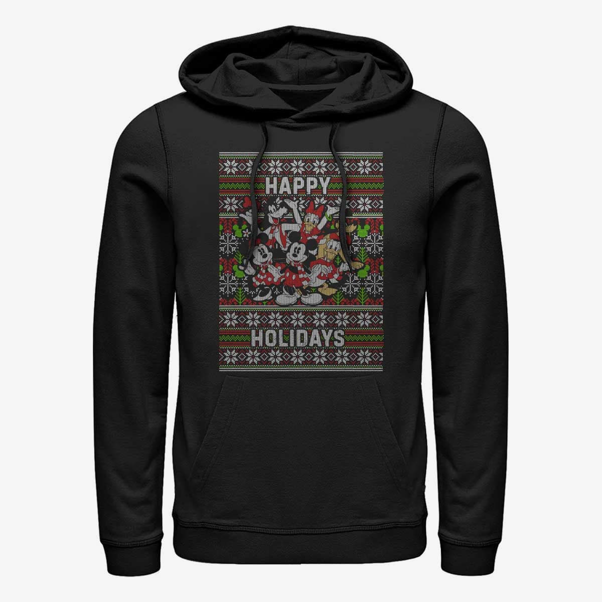 Hoodies and sweatshirts  Merch Disney Mickey Classic - Mickey Six Sweater Unisex Hoodie Black