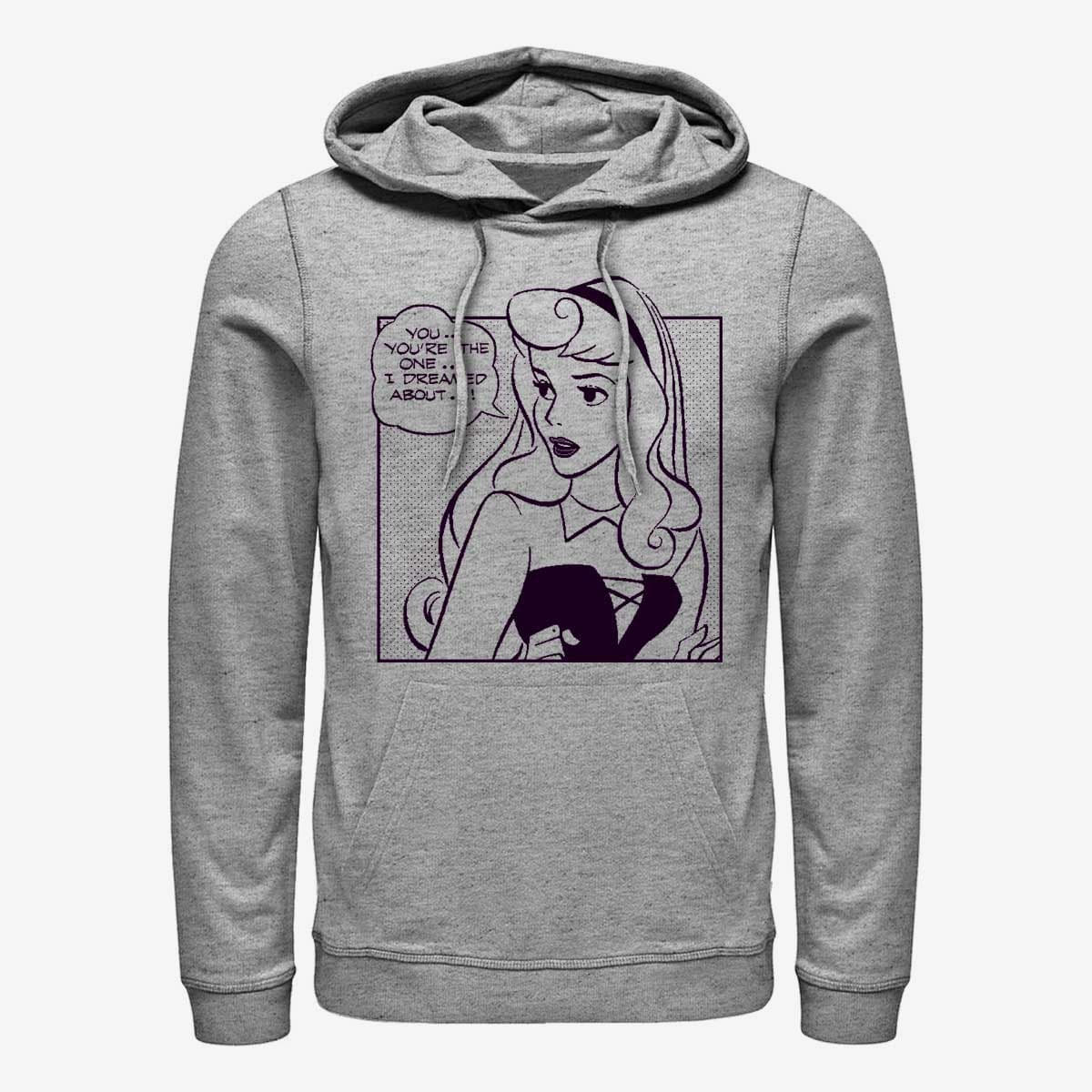 Felpe Merch Disney Sleeping Beauty - Aurora Comic Unisex Hoodie Heather Grey
