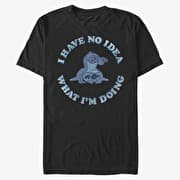 Merch Disney Lilo & Stitch - No Idea Unisex T-Shirt Black