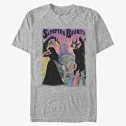 Merch Disney Sleeping Beauty - Sleeping Beauty Poster Unisex T-Shirt Heather Grey