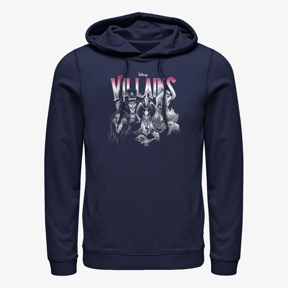 Dukserice Merch Disney Villains - Spellbound Unisex Hoodie Navy Blue