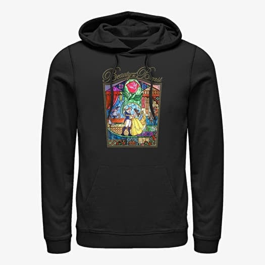 Sweatshirt Merch Disney Beauty & The Beast - BEAUTY STORY Unisex Hoodie Black