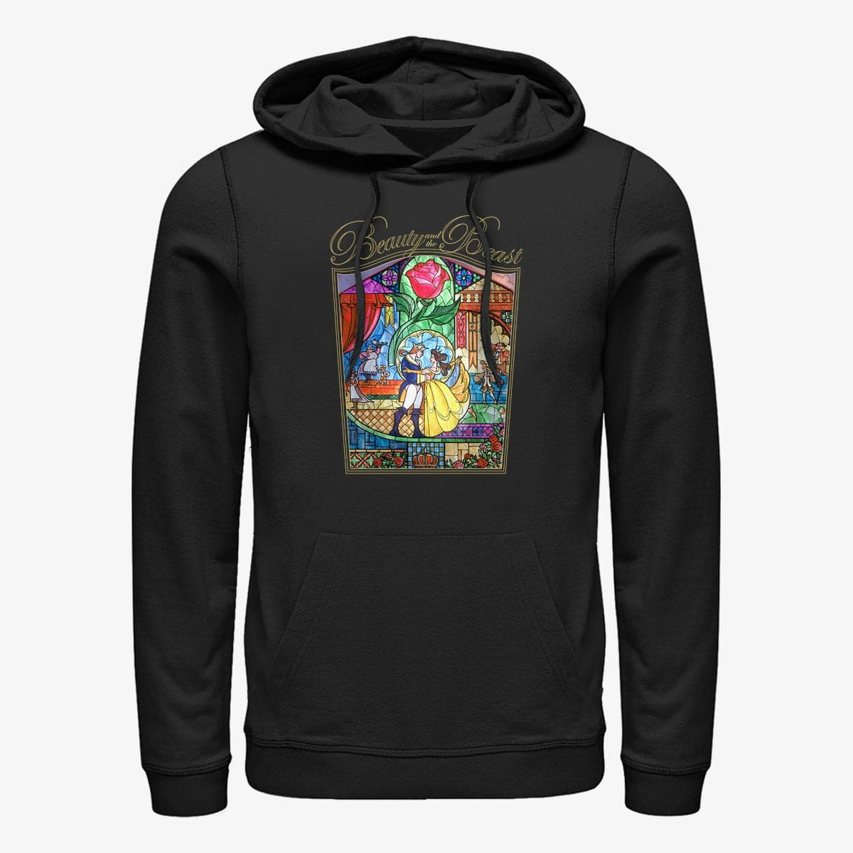 Kapuutsikud ja kampsunid Merch Disney Beauty & The Beast - BEAUTY STORY Unisex Hoodie Black