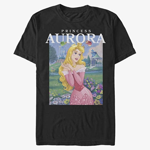 T-shirt Merch Disney Sleeping Beauty - AURORA Unisex T-Shirt Black