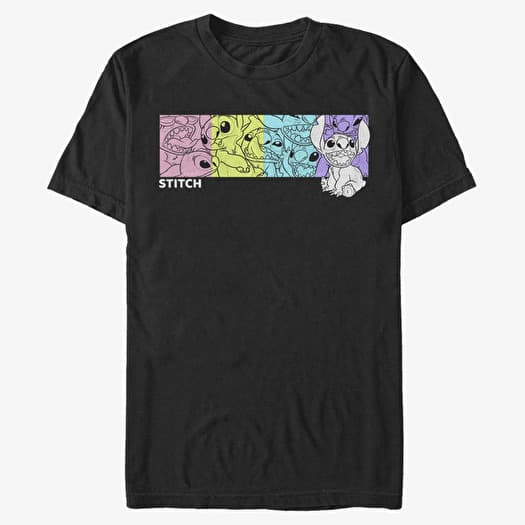 Tricou Merch Disney Lilo & Stitch - Stitch Box Unisex T-Shirt Black