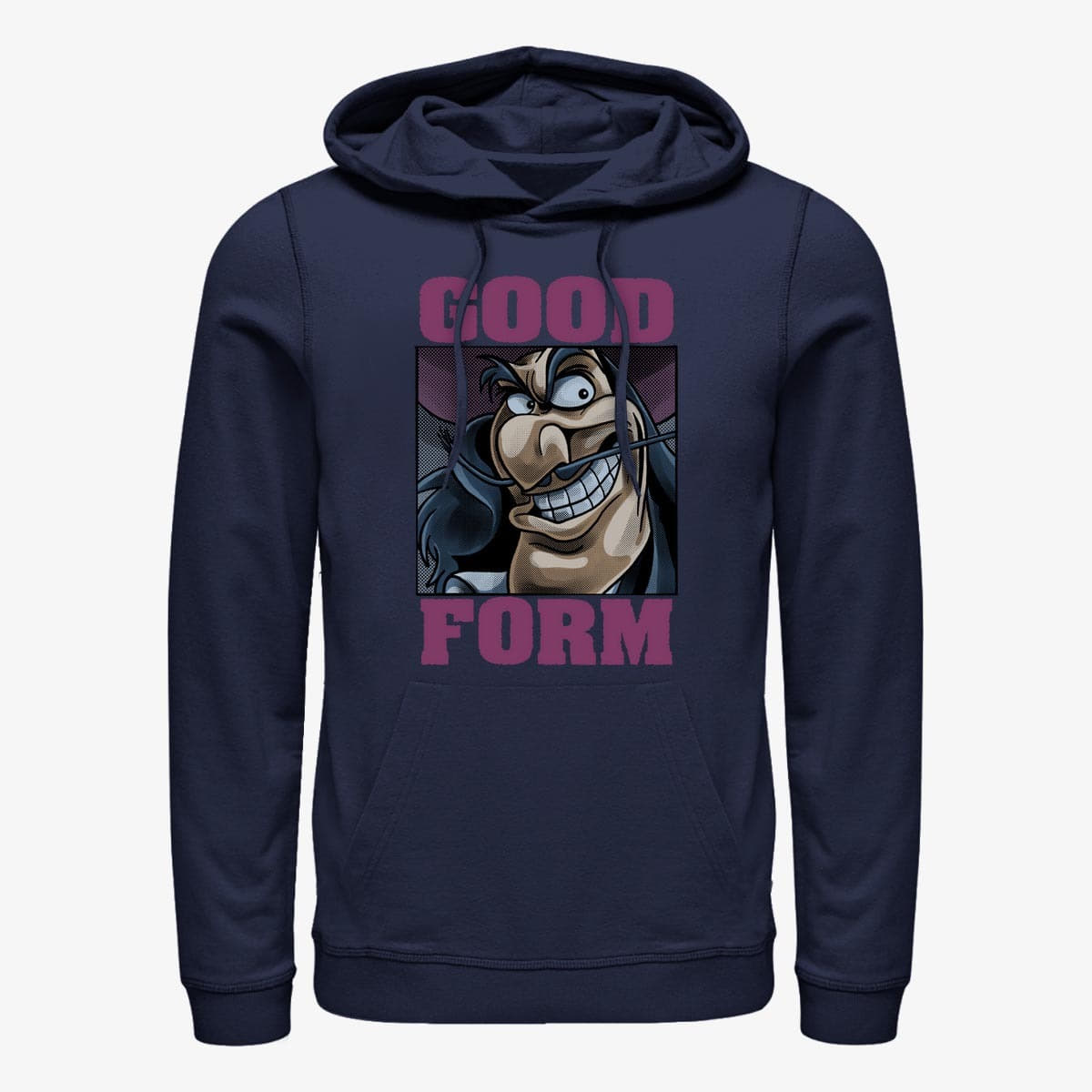 Hættetrøjer og sweatshirts Merch Disney Villains - Good Form Unisex Hoodie Navy Blue