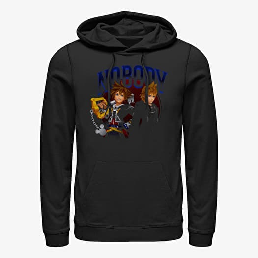 Pulóver Merch Disney Kingdom Hearts - Nobody Circle Unisex Hoodie Black