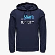 Merch Disney Lilo & Stitch - Not Today Unisex Hoodie Navy Blue