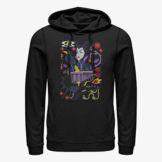 Sweatshirt Merch Disney Sleeping Beauty - dual maleficient Unisex Hoodie Black