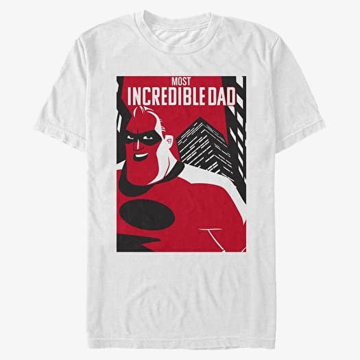 T-shirt Merch Disney Incredibles 2 - Dad Poster Unisex T-Shirt White